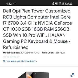 Sellling gaming pc barely used